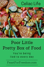 Pinterest mini image - Poor little pretty box of food, you're being lied to every day, with frozen veggies and hash browns