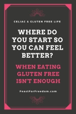 Pinterest mini image - Where do you start so you can feel better when gluten free isn't enough