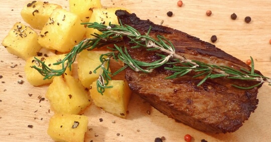 Beef with Rosemary and Garlic Marinade - Main Dishes - Recipes - Feast for Freedom