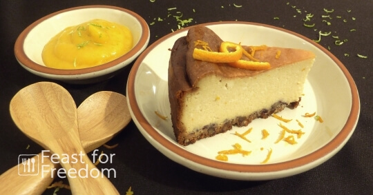 New York Style Cheesecake - Sweets - Recipes - Feast for Freedom