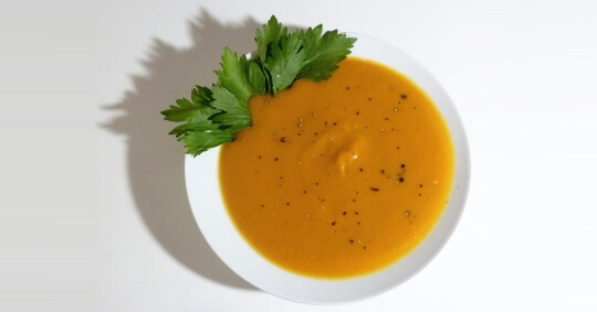 Ginger Squash Soup - Vegetable Soup - Recipes - Feast for Freedom