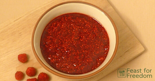Raspberry Sauce - Breakfast - Recipes - Feast for Freedom
