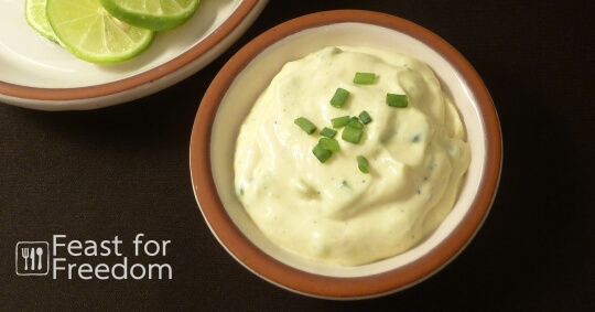 Simple Tartar Sauce - Sauces - Recipes - Feast for Freedom