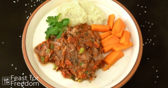 Swiss Steak - Braised Beef with Tomatoes - Beef - Recipes - Feast for Freedom